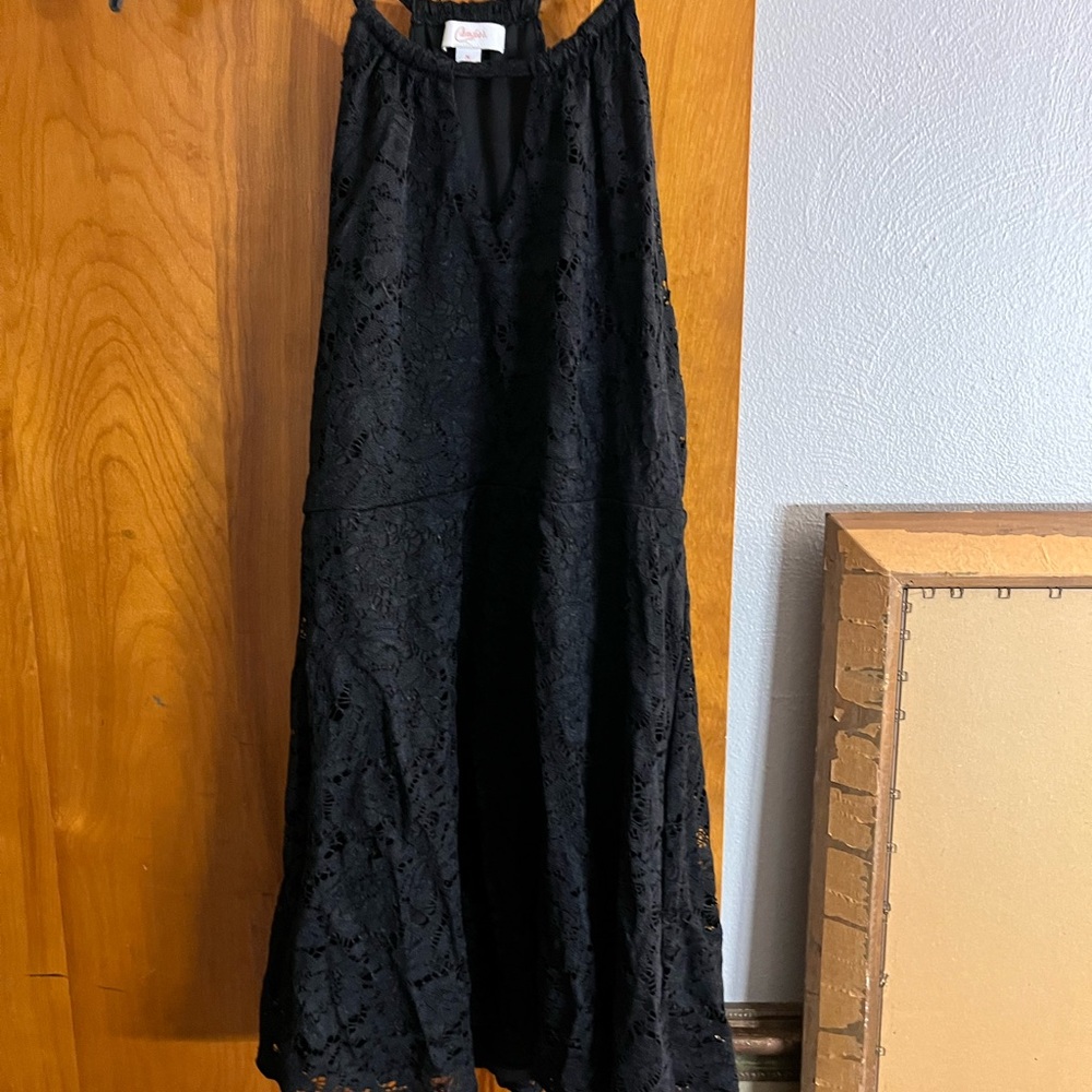 Elegant Black Lace dress
